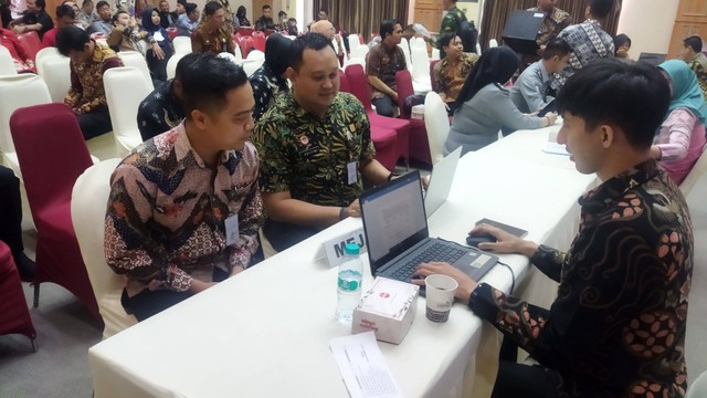 Rupbasan Mojokerto Ikuti Rapat Koordinasi Penyusunan Rencana Penarikan Dana dan Kalender Kerja Pagu Alokasi Anggaran TA. 2024 (Foto:HumasRupMoker)