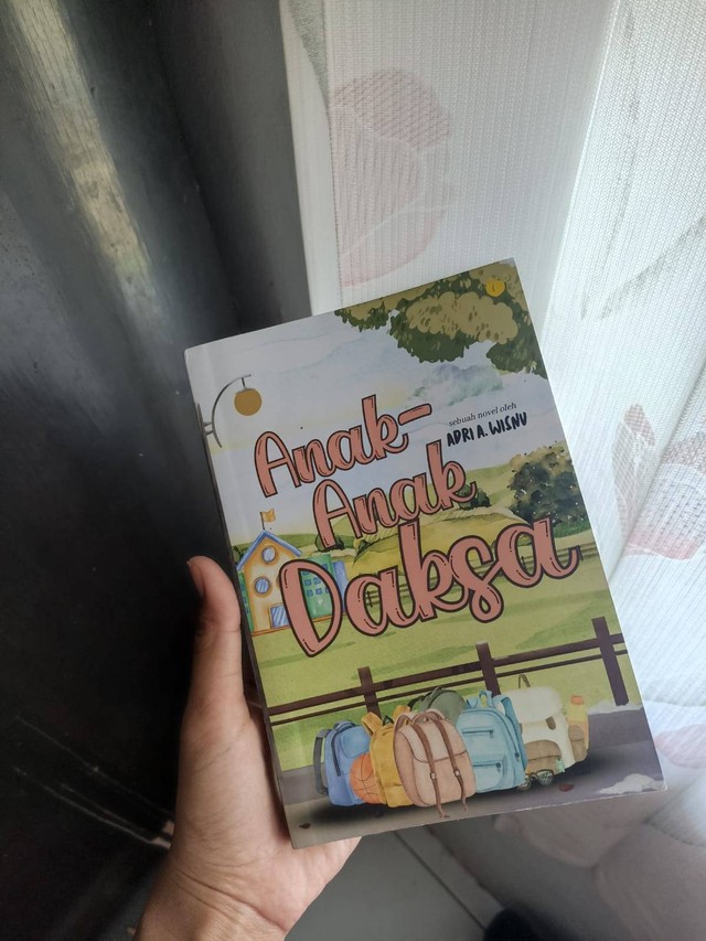 Cover novel "Anak-Anak Daksa" penulis Adri A. Wisnu. Sumber : Dokumen Pribadi.