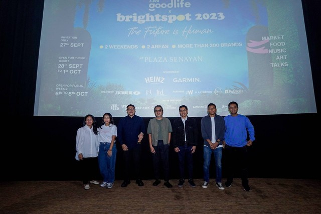 Konferensi pers Brightspot Market 2023. Foto: Brightspot Market