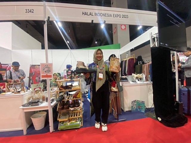 Halal Indonesia Expo 2023 yang diselenggarakan di Malaysia
