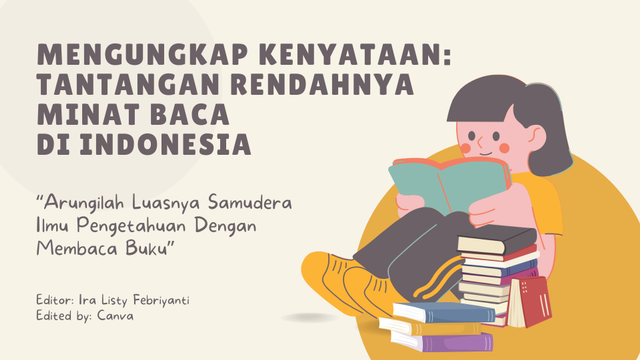 Mengungkap Kenyataan: Tantangan Rendahnya Minat Baca Di Indonesia ...