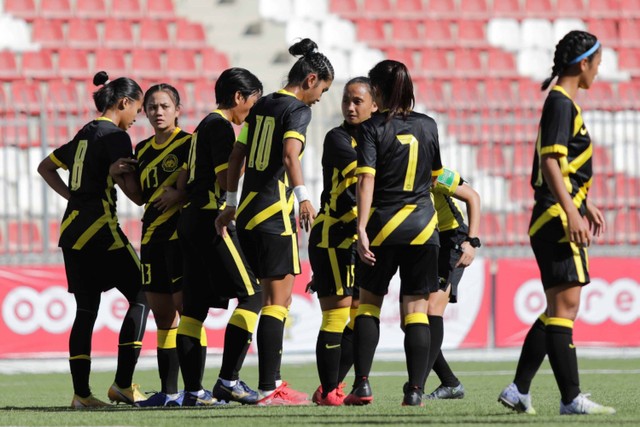 Timnas Wanita Malaysia. Foto: FAM