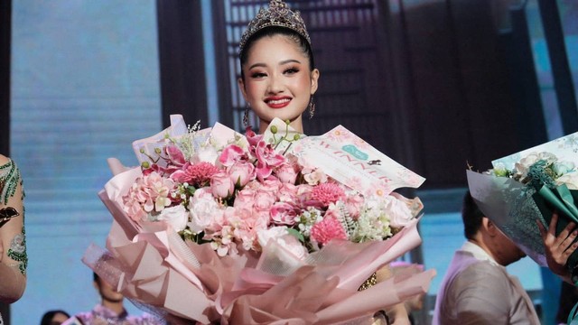 Salsabila Tiara Saputri, asal Provinsi Sulawesi Utara meraih gelar Putri Pariwisata Indonesia 2023. Foto: Yayasan EL JOHN Indonesia