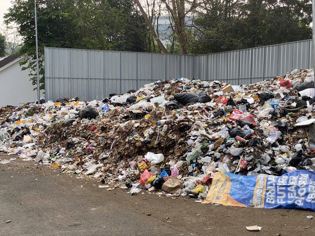 Tempat Pembuangan Sampah di Kota Malang (foto: Dokumentasi Pribadi)