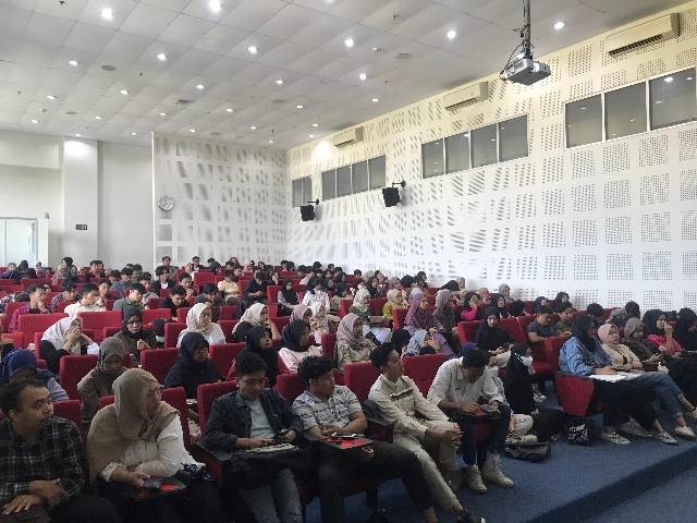 Kuliah Umum IK UMY dan Kumparan. Dok: Pribadi