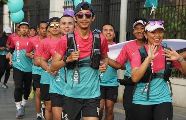 Keseruan Fun Run Minggu (17/9). Foto: kumparan