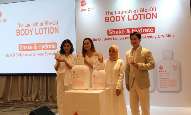 Bio-Oil rilis produk terbaru bernama Bio-Oil Body Lotion. Foto: Dok. Bio-Oil Indonesia