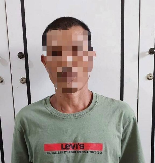 Pelaku KDRT diamankan Satreskrim Polres Sekadau. Foto: Dok. Satreskrim Polres Sekadau
