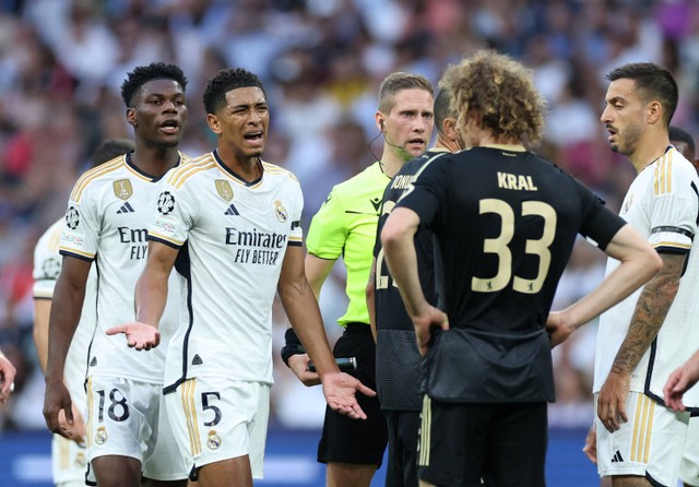 Duel Real Madrid vs Union Berlin di Liga Champions Foto: Isabel Infantes/REUTERS