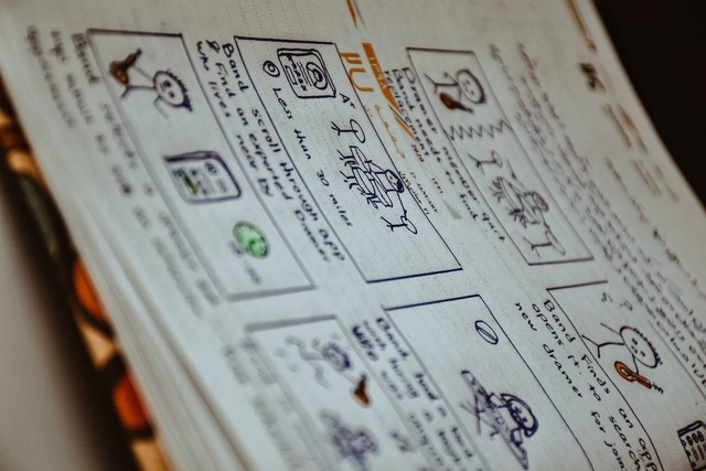 Ilustrasi storyboard (sumber : https://unsplash.com/)