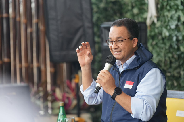Bacapres Anies Baswedan saat berdiskusi bersama anak muda Cianjur, Kamis (21/9). Foto: Dok. Istimewa