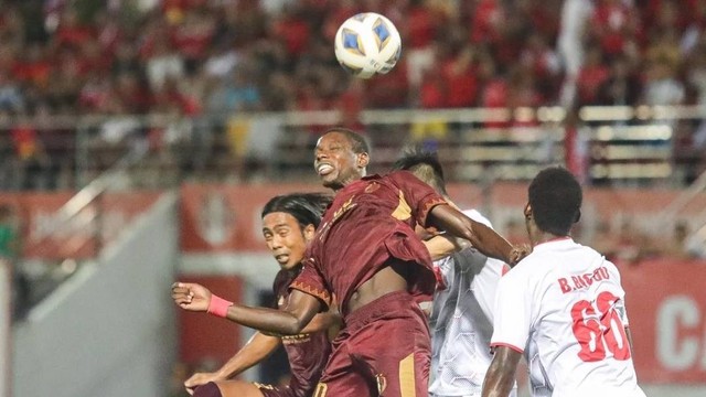 PSM Makassar saat menghadapi Haiphong (Vietnam) di fase grup AFC Cup. Foto: Instagram @psm_makassar