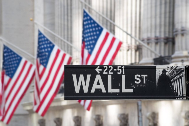 Ilustrasi Wall Street. Foto: Shutterstock