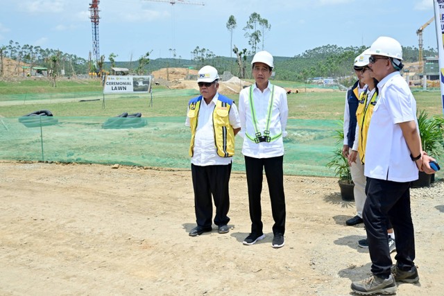 Jokowi Groundbreaking Bandara VVIP IKN 1-2 November 2023 | Kumparan.com