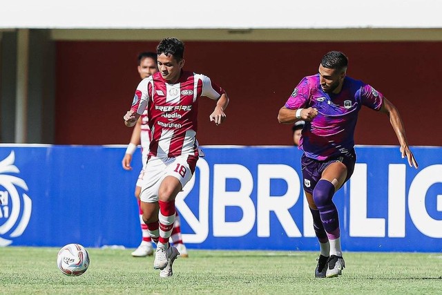 Pertandingan Liga 1 2023/24 antara Rans Nusantara FC vs Persis Solo di Stadion Maguwoharjo, Kab. Sleman, Jumat (22/9/2023). Foto: Instagram/@persisofficial