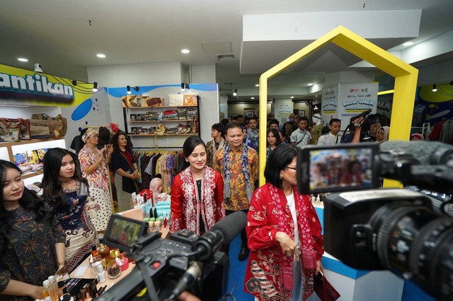 Kementerian BUMN menggelar  Bazar UMKM Untuk Indonesia edisi September 2023 pada 21-24 September 2023 di Gedung Sarinah, Jakarta Pusat Foto: Kementerian BUMN