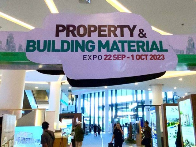 Property & Building Material Expo di Gaia Mall Pontianak. Foto: Rizky Purna Bakti