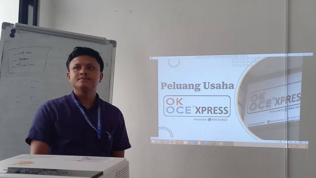 Event Peluang Bisnis Ekspedisi OK OCE Xpress