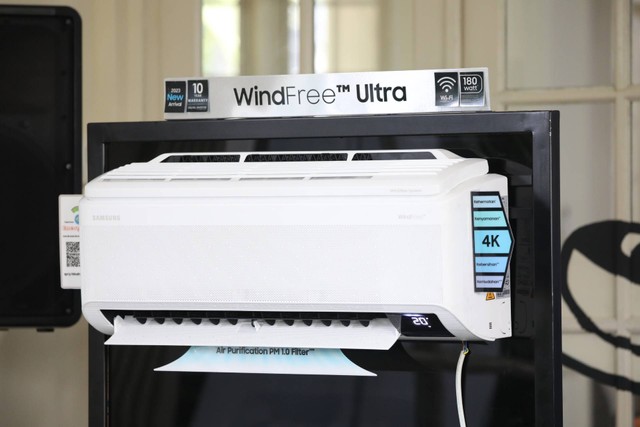 AC Samsung WindFree™ Ultra. Foto: Fitra Andrianto/kumparan