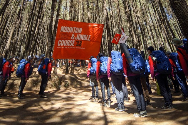 Ekspedisi EIGER Mountain & Jungle Course 2023 di Gunung Merbabu, Jawa Tengah. Foto: Dok. Eiger