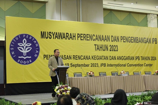 Di Musrenbang, Rektor Persiapkan IPB University Menuju Pelaku Global