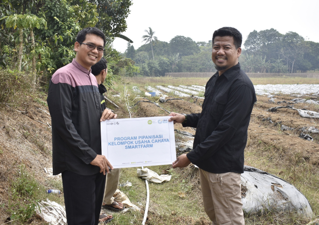 Peresmian Pipanisasi Desa Pematang, Tigaraksa oleh YBM PLN UID Dan IZI Banten