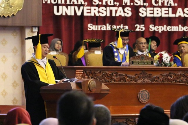 Pakar Hukum Fakultas Hukum Universitas Sebelas Maret (FH UNS) Surakarta, Prof. DR Yudho Taruno Muryanto SH. MHum. Foto: UNS