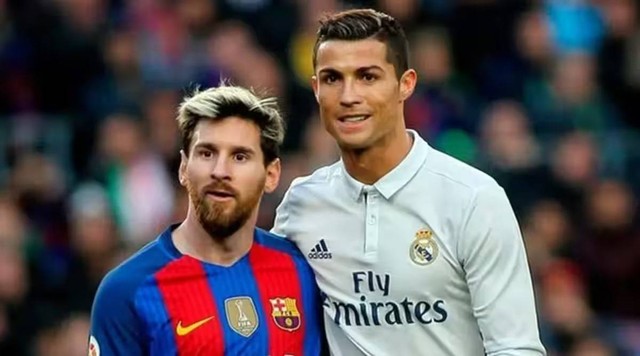 Lionel Messi dan Cristian Ronaldo (Sumber Foto: Shutterstock)