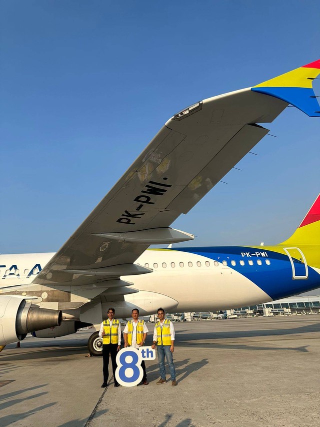 Akomodir kebutuhan penumpang, Pelita Air hadirkan pesawat ke-8. Foto: Pelita Air