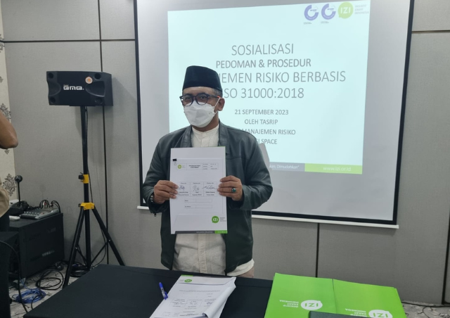 LAZNAS IZI Sosialisasikan Pedoman Dan Prosedur Manajemen Resiko