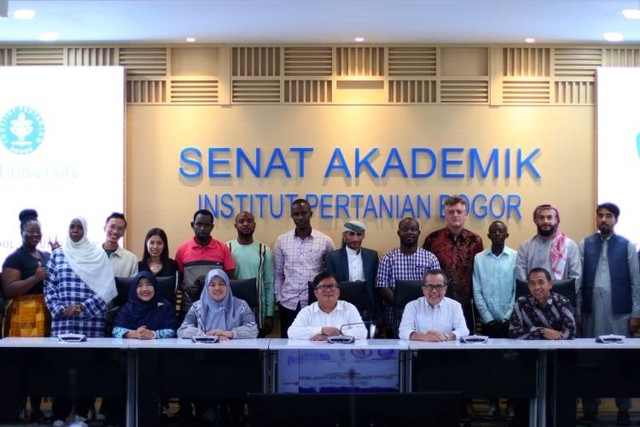 Sekolah Pascasarjana IPB Sambut Kedatangan Mahasiswa Baru Beasiswa KNB 2023