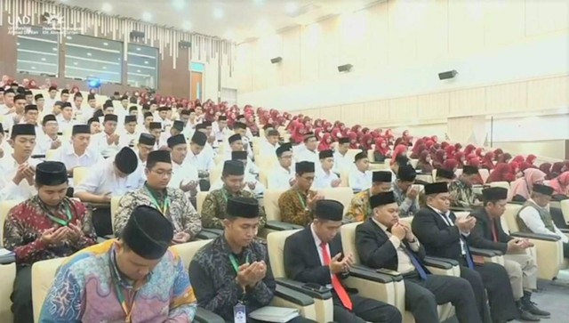 Khotbah Iftitah Pesantren Mahasiswa K.H. Ahmad Dahlan (Persada) Universitas Ahmad Dahlan (UAD) Yogyakarta (Dok. Zahro)