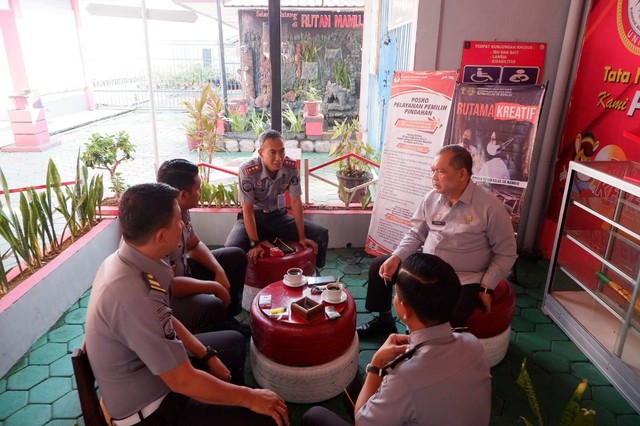 Coffee Morning Bersama Kadiv. Pas Kemenkumham Sulawesi Barat