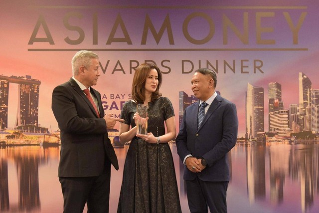 Bank Mandiri dapat penghargaan Asiamoney. Foto: Bank Mandiri