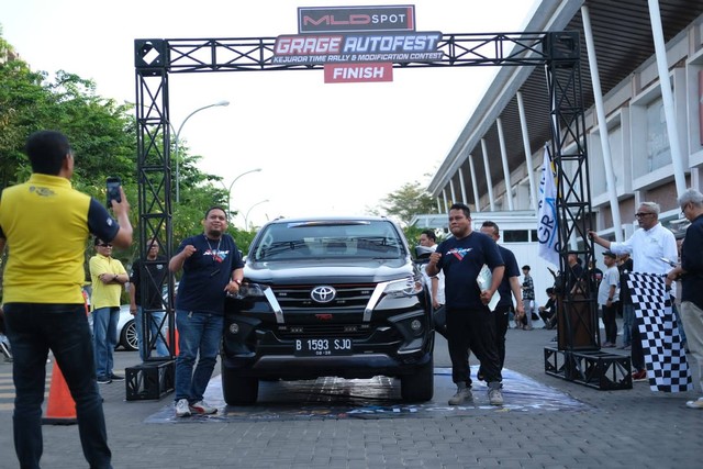 Bertajuk Grage Autofest, Grage City Mall unit usaha dari Grage Group menggelar Kejuaraan Daerah Time Rally Jawa Barat Putaran ke-2 pada 24-25 September 2023. Foto: Grage Group