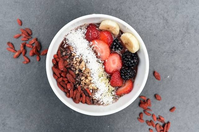 Ilustrasi kata-kata motivasi diet. Sumber: Unsplash/Sambazon