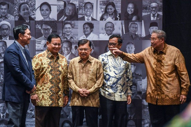 Acara peringatan hari ulang tahun Luhut Binsar Pandjaitan di Jakarta, Kamis (28/9/2023). Foto: Galih Pradipta/ANTARA FOTO