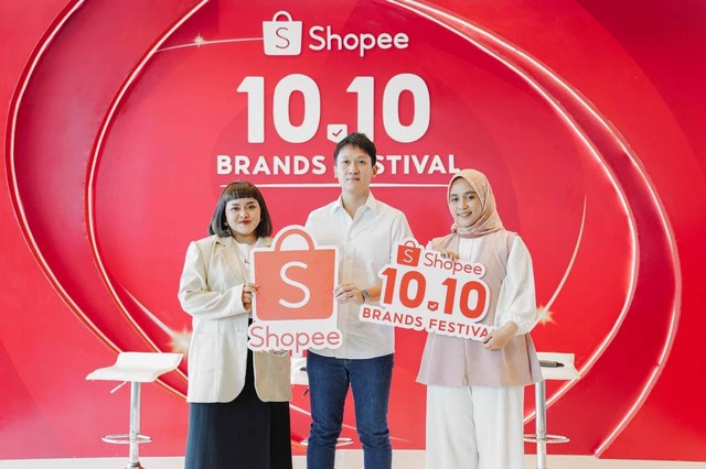 Pada kampanye Shopee 10.10 Brands Festival kali ini, kolaborasi tersebut dimulai dengan mengadakan acara media gathering bersama dua brand lokal: BLP Beauty dan Diario. Foto: dok. Istimewa