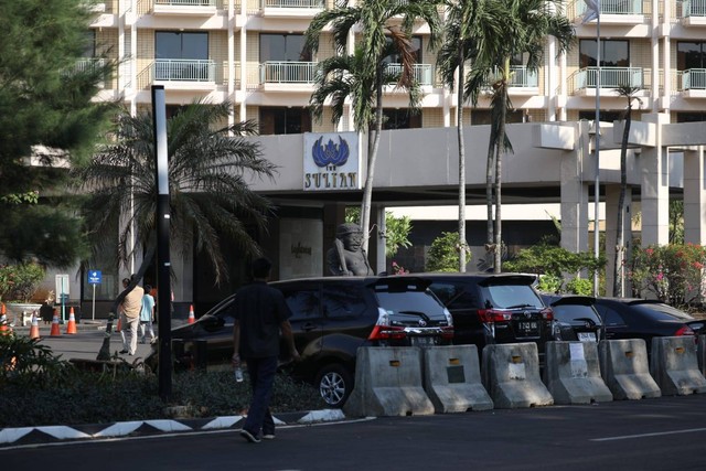 Suasana Hotel Sultan, Jakarta, Jumat (29/9).  Foto: Aditia Noviansyah/kumparan