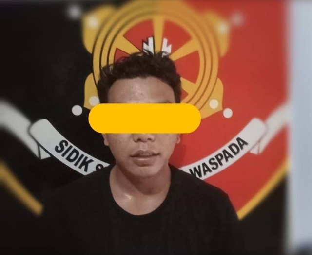 Suami berinisial FS yang aniaya istrinya karena cemburu. (ist)