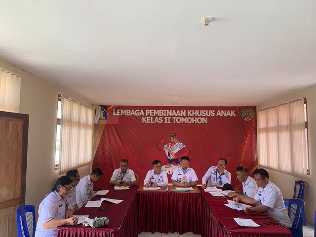 LPKA Tomohon Gelar Sidang TPP