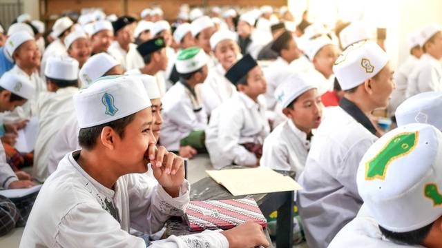 Ilustrasi santri di pesantren. Foto: Shutterstock