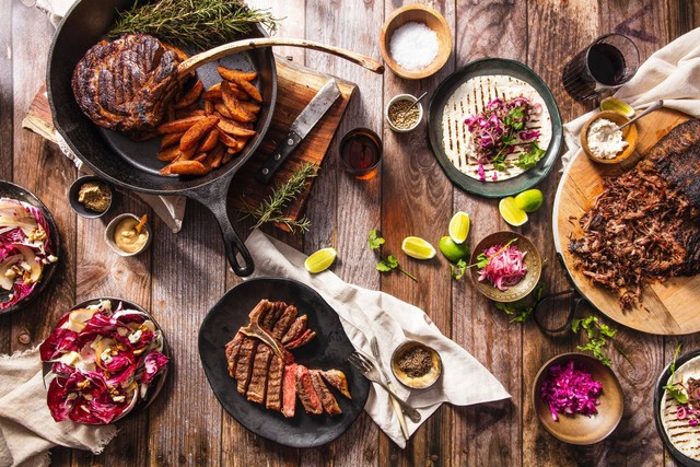 Ilustrasi makanan continental adalah, sumber: unsplash/MadieHamilton