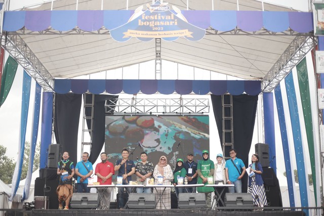 Kegiatan yang melibatkan para pelaku UMKM di Festival Bogasari 2023. Foto: Dok. Bogasari 