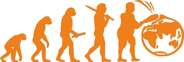 Ilustrasi teori evolusi Darwin. Sumber: Pixabay/Kyrnos