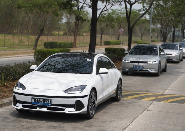 Media drive Hyundai IONIQ 6 dan IONIQ 5 Jakarta-Bali, 2-6 Oktober 2023. Foto: dok. HMID