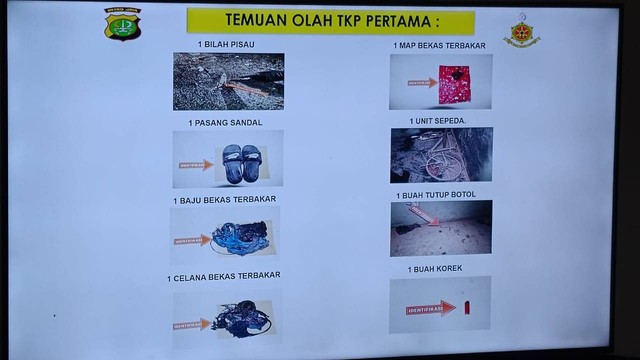 Konpers terkait CHR (16), anak perwira menengah (pamen) TNI AU, yang ditemukan tewas terbakar di Lanud Halim Perdanakusuma, di Polres Jakarta Timur, Selasa (3/10/2023). Foto: Annisa Thahira Madina/kumparan