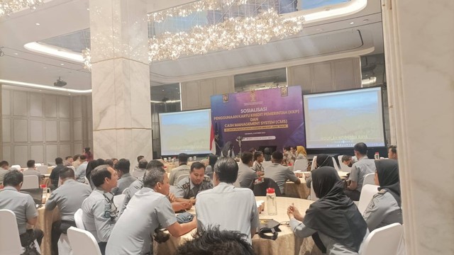 Rupbasan Mojokerto Ikuti Sosialisasi Penggunaan Kartu Kredit Pemerintah (Foto:HumasRupMoker)