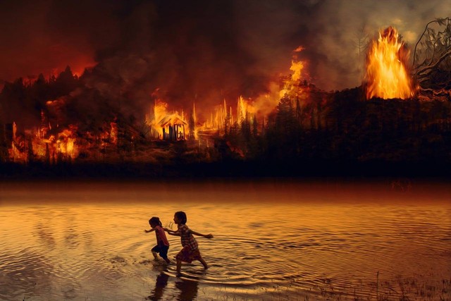 Ilustrasi Tindakan yang Dilakukan saat Terjadi Kebakaran Hutan. (Sumber: Pixabay)
