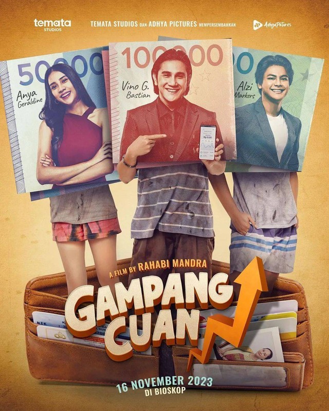 Teaser poster film Gampang Cuan. Foto: IG@gampangcuanmovie